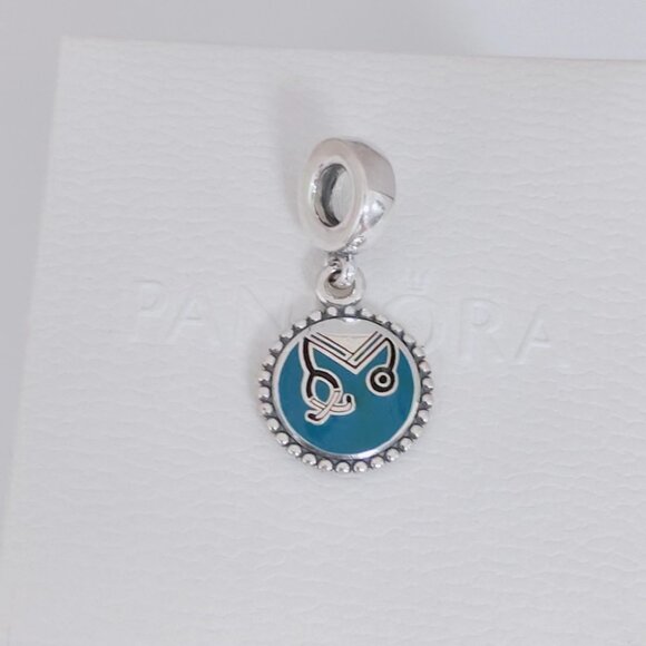 Pandora Nurse Stethoscope Charm Exclusive Dangle Pendant S925 Silver with box - Picture 7 of 7